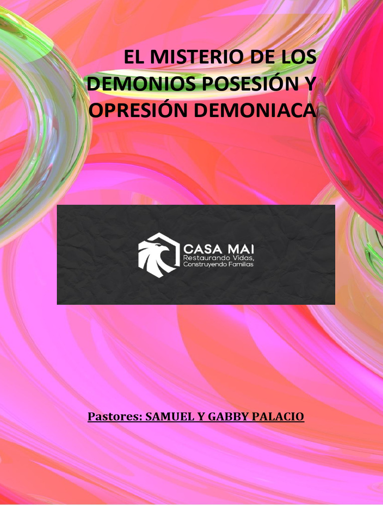 Demoniología: Posesión y Conocimiento Espiritual | PDF | Demonios ...