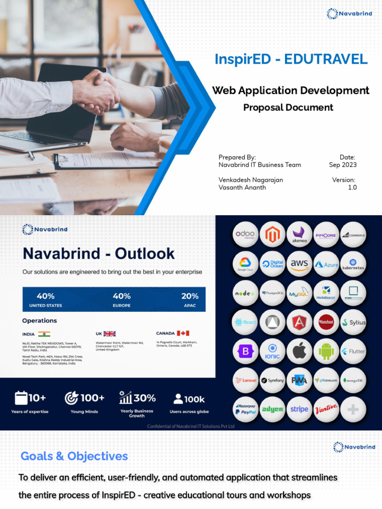 Edu Platform Proposal Sep 23 | PDF