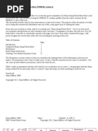 Pmp Itto Spreadsheet