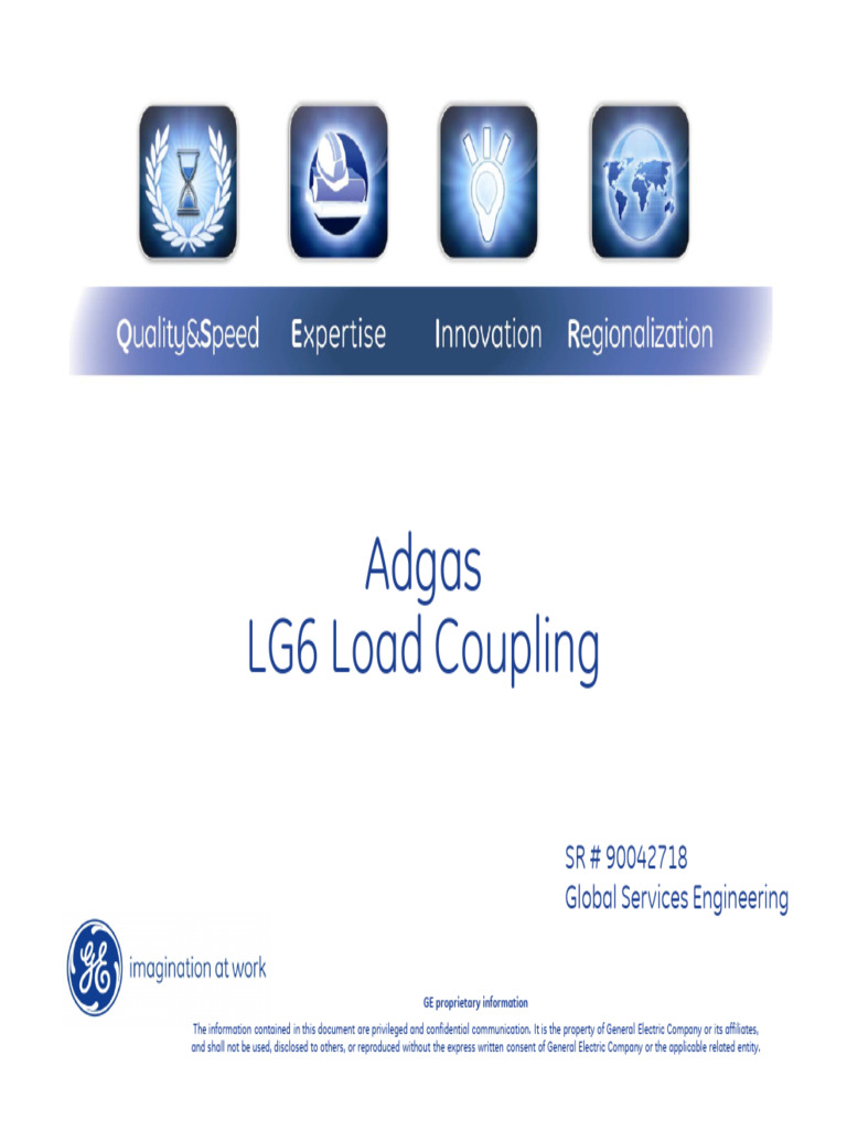 GE Load Coupling Inspection Report | PDF | Machines | Mechanical ...