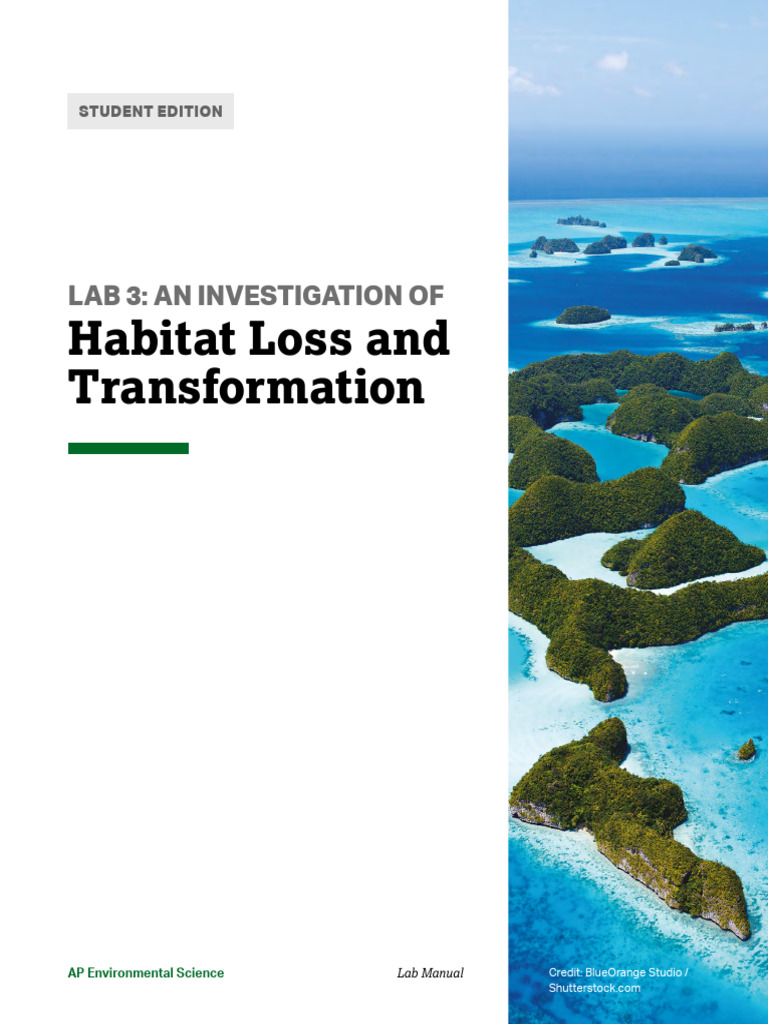 Investigating Habitat Loss Effects | PDF | Biodiversity | Surveying