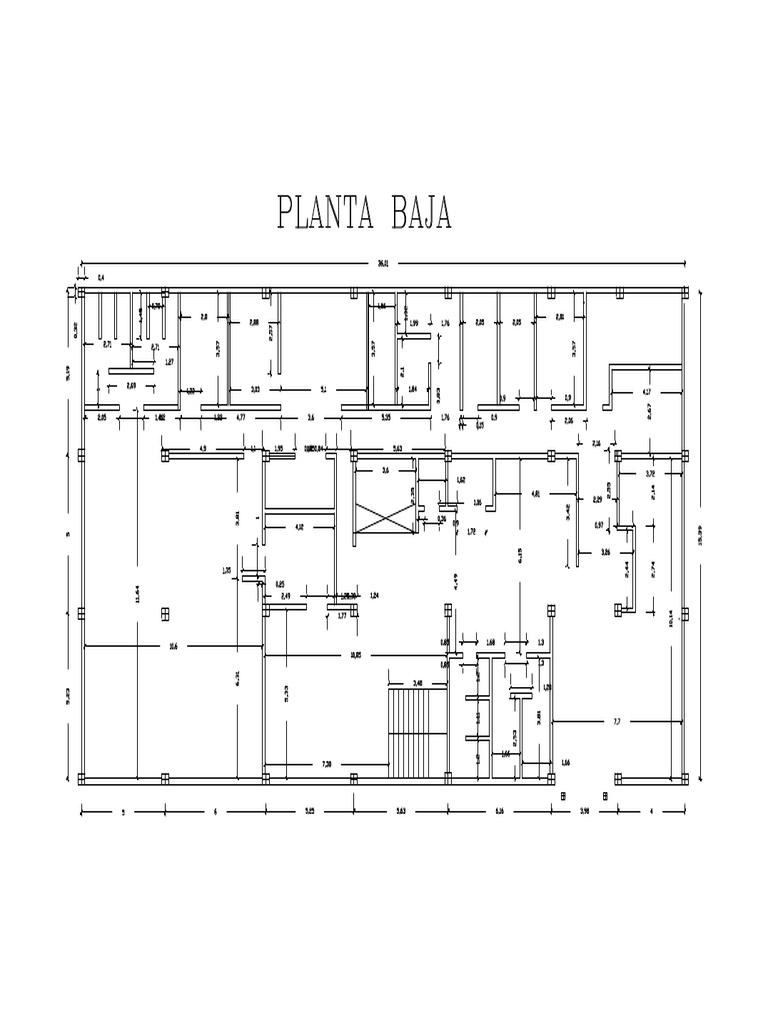 Edif La Coca Planta Baja - Model | PDF