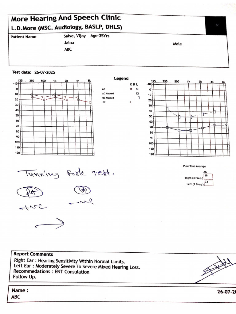 Audiometry | PDF