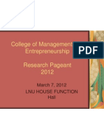 Research Pageant