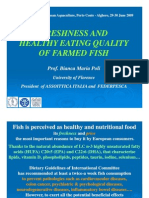 Bianca Maria Poli - Freshness and Healthy Eating Quality of Farmed Fish