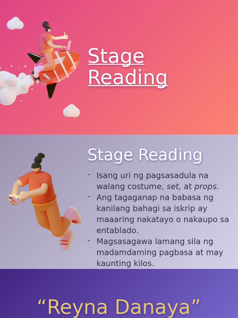Stage Reading p.180 | PDF