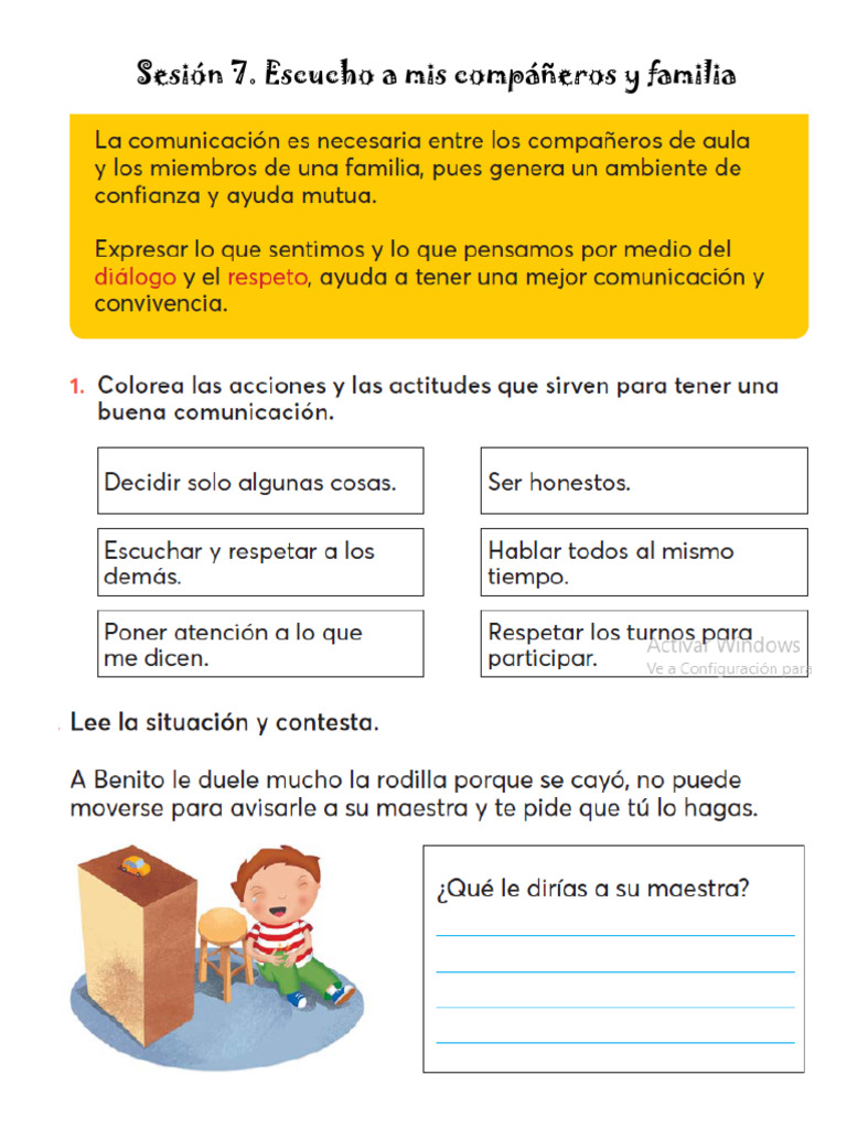 Sesión 7 Escucho | PDF
