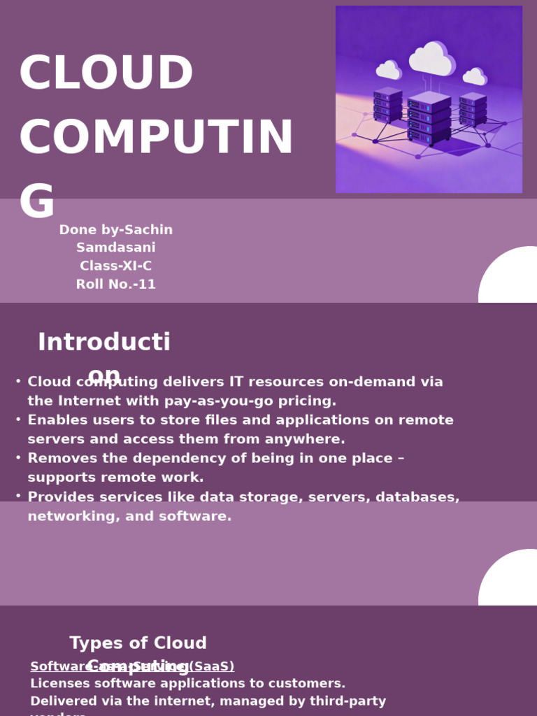 Cloud Computing | PDF