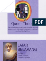 Queer Theory dan Relasinya dengan Posisi Minoritas Seksual dalam Rezim HAM Internasional