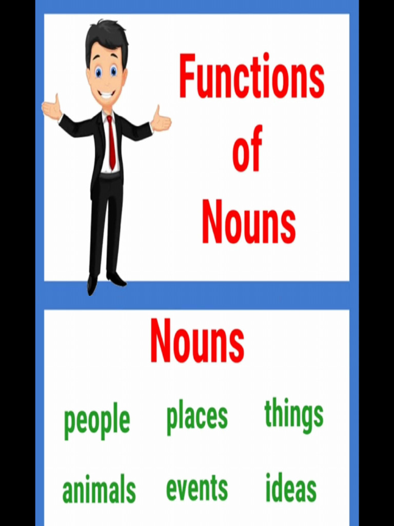 Functions of Nouns | PDF