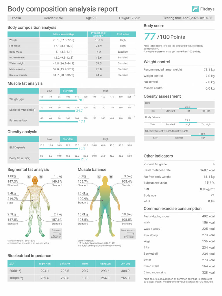 Bmi | PDF