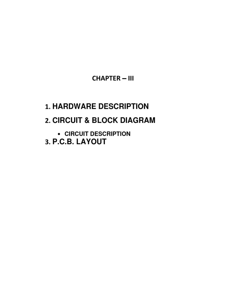Chapter Iii Circuit Description Pdf Diode Capacitor