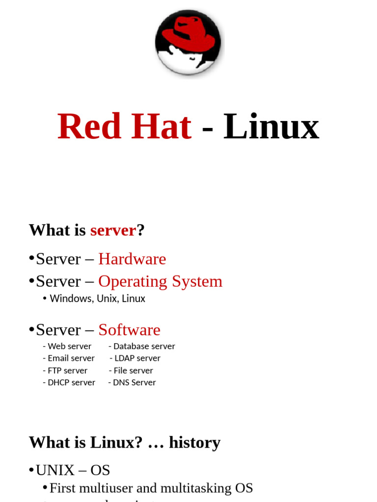 Understanding Linux and Servers | PDF | Linux | Linux Distribution