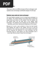 Heat Exchanger Types