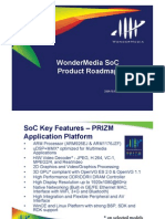 WonderMedia SoC Roadmap and Key Features