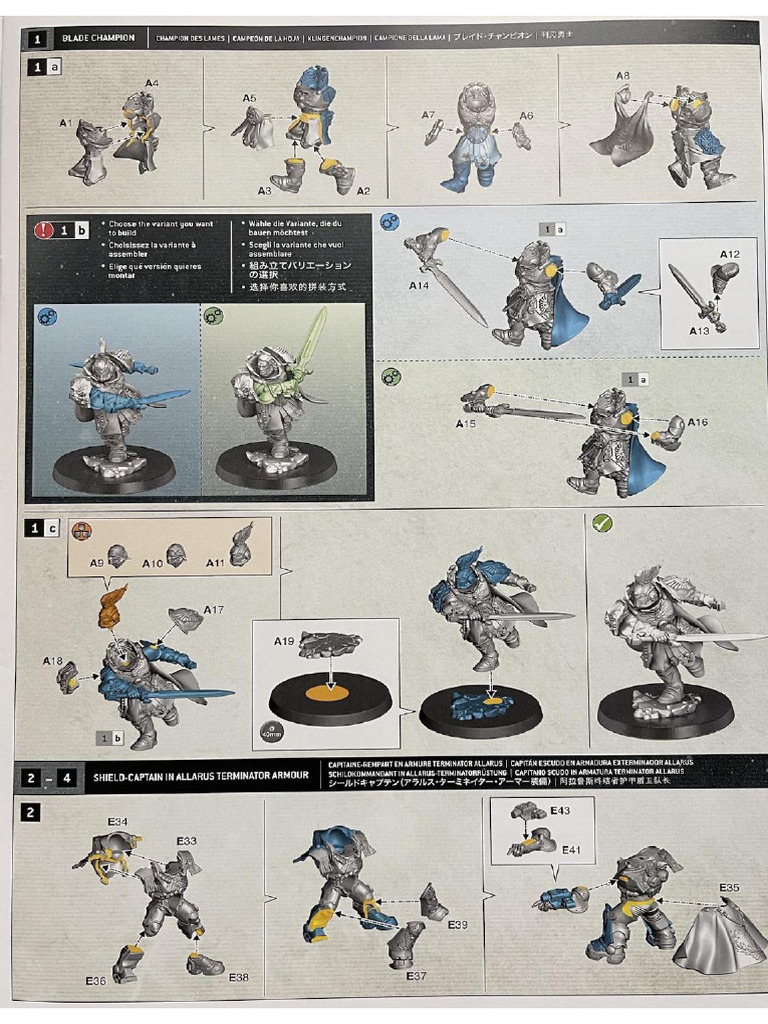 Adeptus Custodes Shield Captain Shadow Throne Box Set | PDF