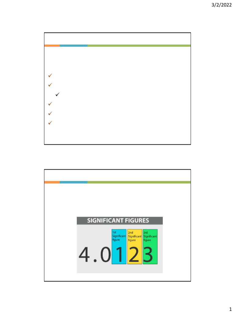 Understanding Significant Figures in Chemistry | PDF | Significant ...