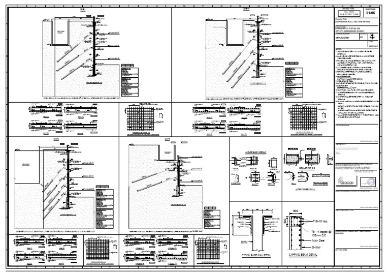 Basement Wall Excavation Details | PDF | Building Engineering ...