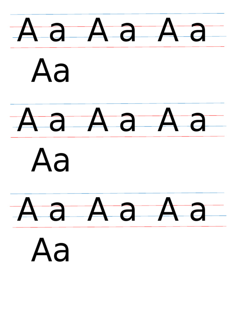 Alphabet Repetition Patterns | PDF