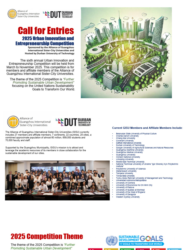 2025 Urban Innovation Competition Entry | PDF | Microsoft Power Point ...