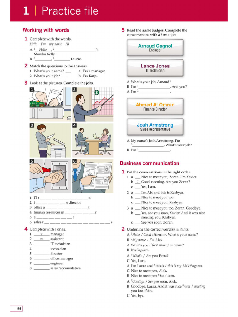 Practice File 1 | PDF