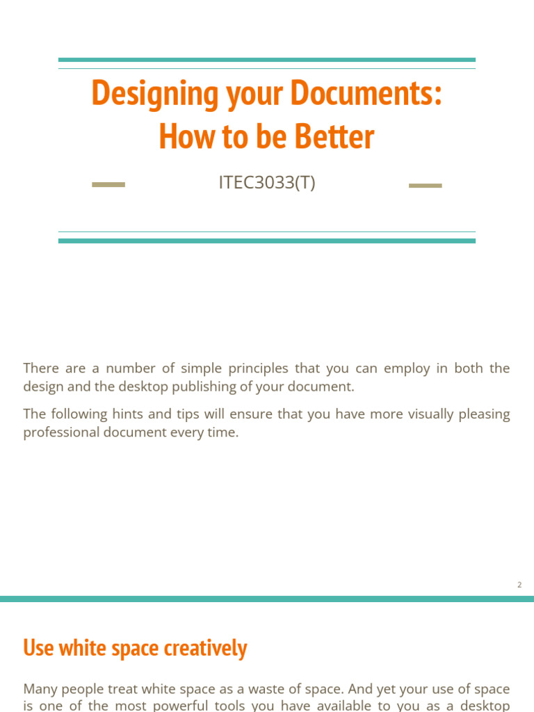 Document Design Principles Guide | PDF | Punctuation | Typefaces