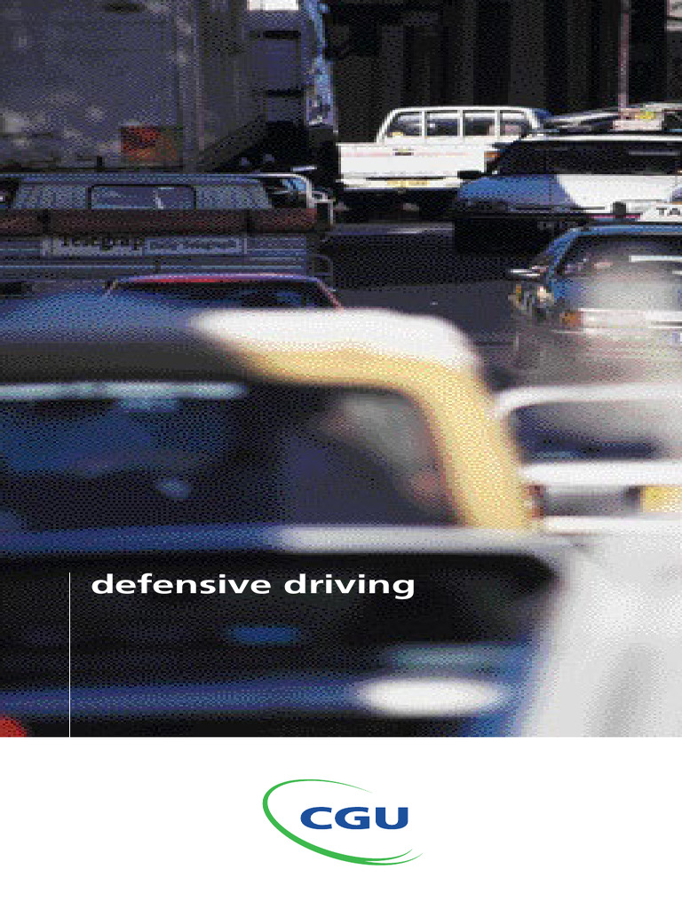 Essential Defensive Driving Techniques | PDF | Traffic | Traffic Collision