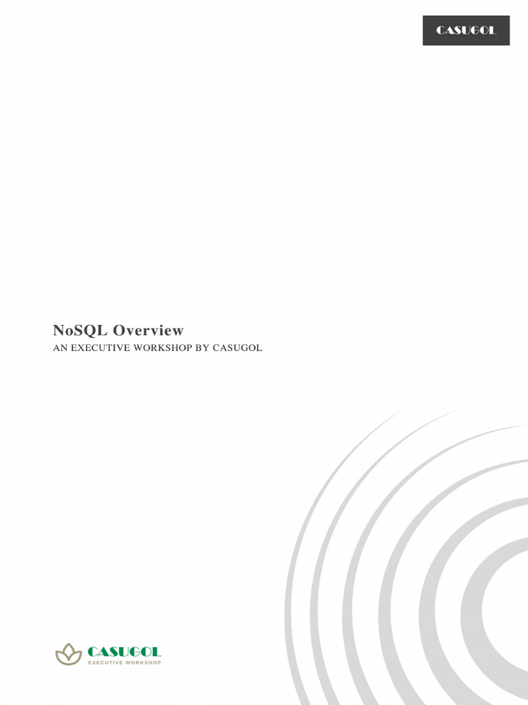 NoSQL Database Fundamentals Explained | PDF | Apache Hadoop | No Sql