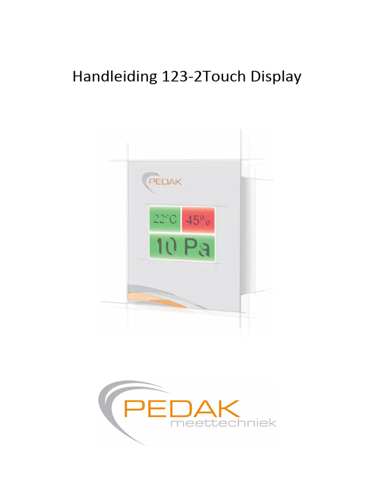 123 2touch V 1.17.18 NL Incl. Modbus Reg. 2 | PDF