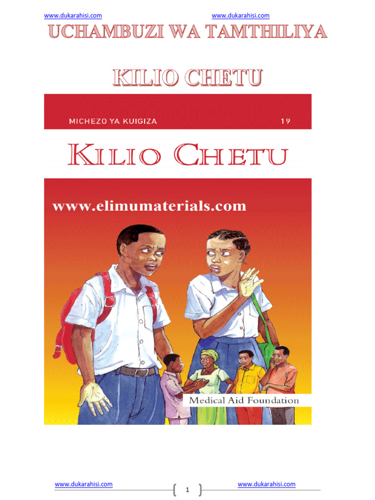 Kilio Chetu-1 | PDF