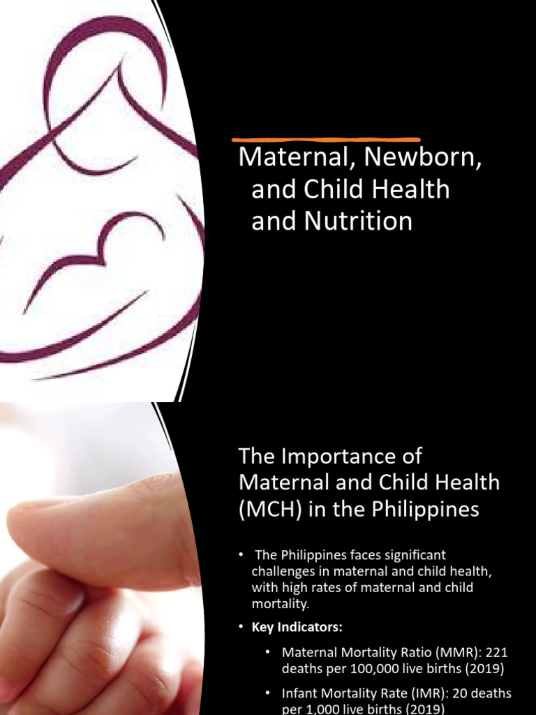 Maternal and Child Health in the Philippines | PDF | Maternal Death ...