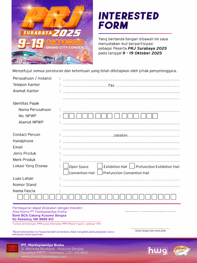 Proposal Interested PRJ 2025 Final - Removed | PDF