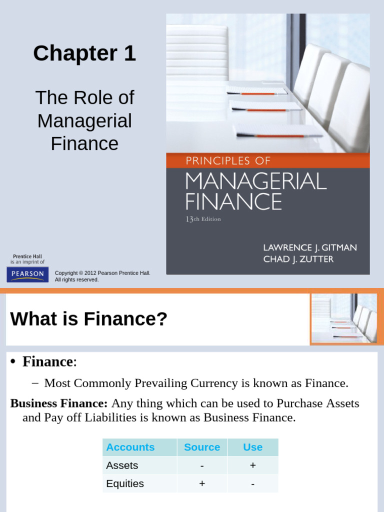 Understanding Managerial Finance Basics | PDF | Corporate Governance ...