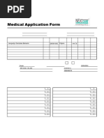 MASM Membership Application Form | PDF | Cancer | Heart