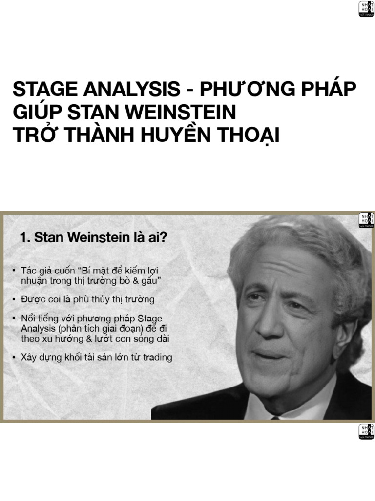 Phương Pháp Stage Analysis - Nhật Hoài Trader | PDF
