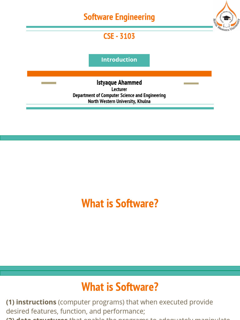 Understanding Software Engineering Basics | PDF | Software | Engineering