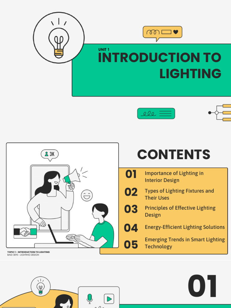 Introduction to Lighting Design | PDF | Lighting | Compact Fluorescent Lamp