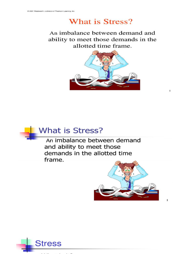 Understanding Stress: Types and Management | PDF