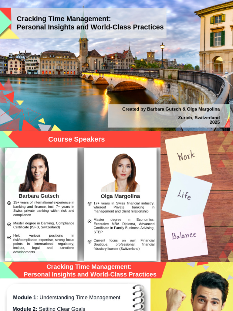 Time Management Presentation | PDF | Time Management | Professional Skills
