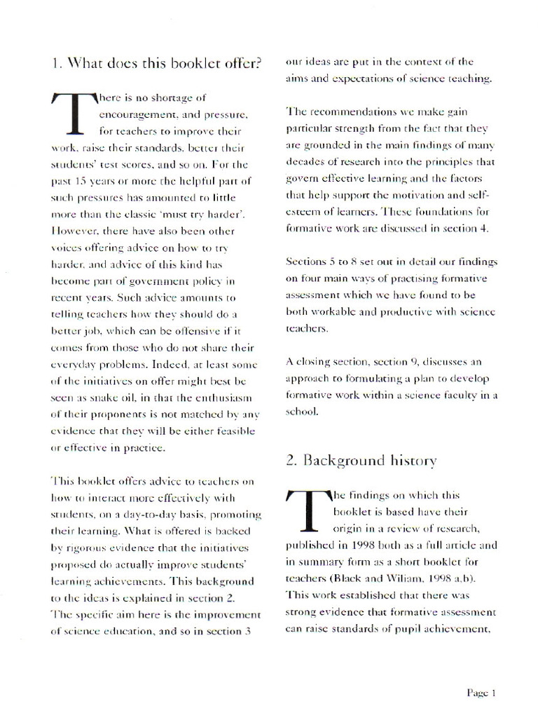 SCIENCE Inside The Black Box | PDF