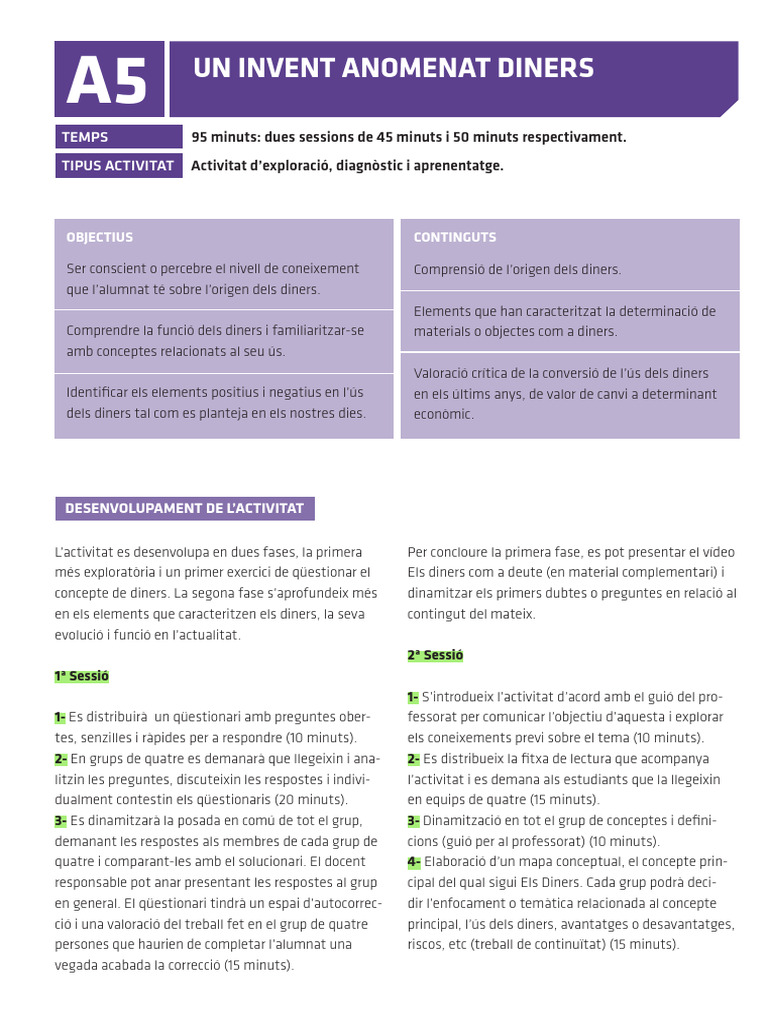 Activitat 5 Cat | PDF