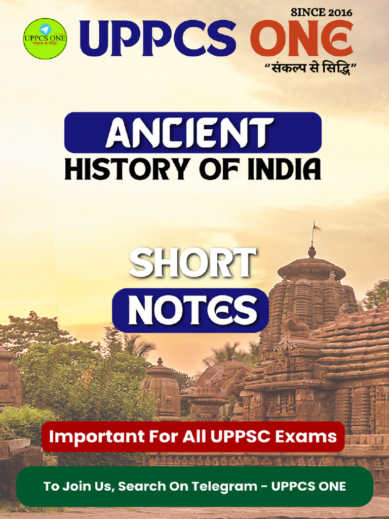 Ancient Indian History Overview | PDF | Ashoka | Vedas