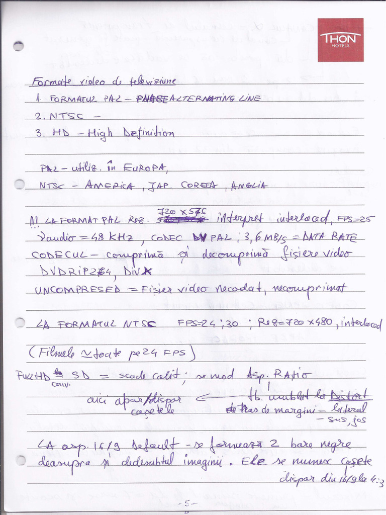 Note Curs 4 | PDF