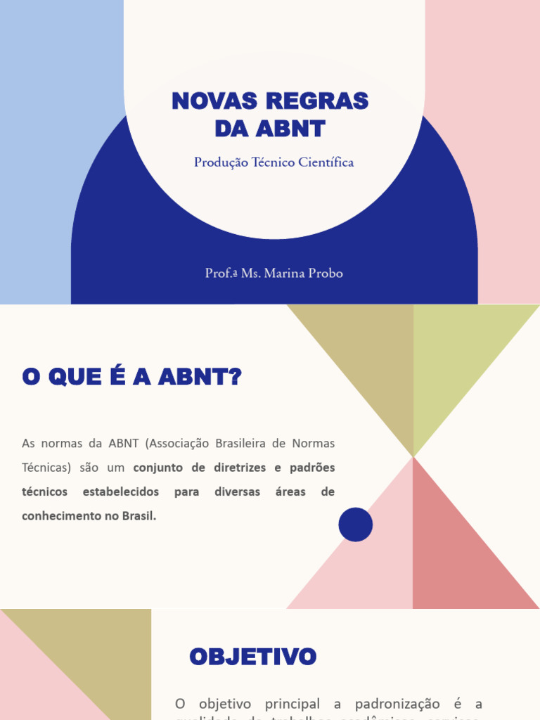 Novas Regras da ABNT para Trabalhos Acadêmicos | PDF | Abstract (resumo ...
