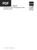 AFM March/June 2025 Examiner's Report | PDF | Futures Contract | Option ...