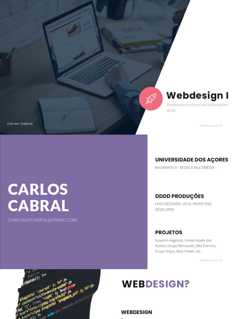 Evolução e Práticas de Webdesign | PDF | Designer de Web | Rede mundial ...