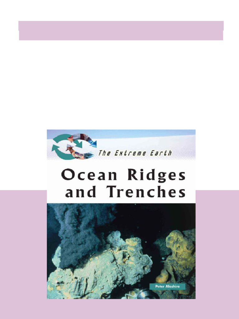 (Ebook) Ocean Ridges and Trenches by Peter Aleshire ISBN 9780816059195 ...