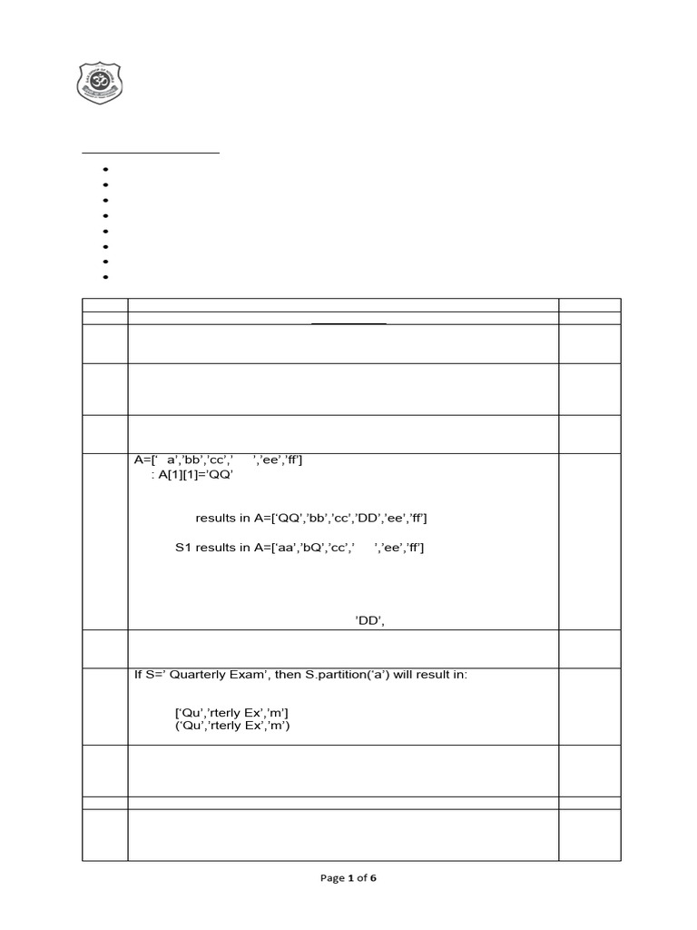 Class XI Computer Science Exam 2023 | PDF | Computer Engineering ...