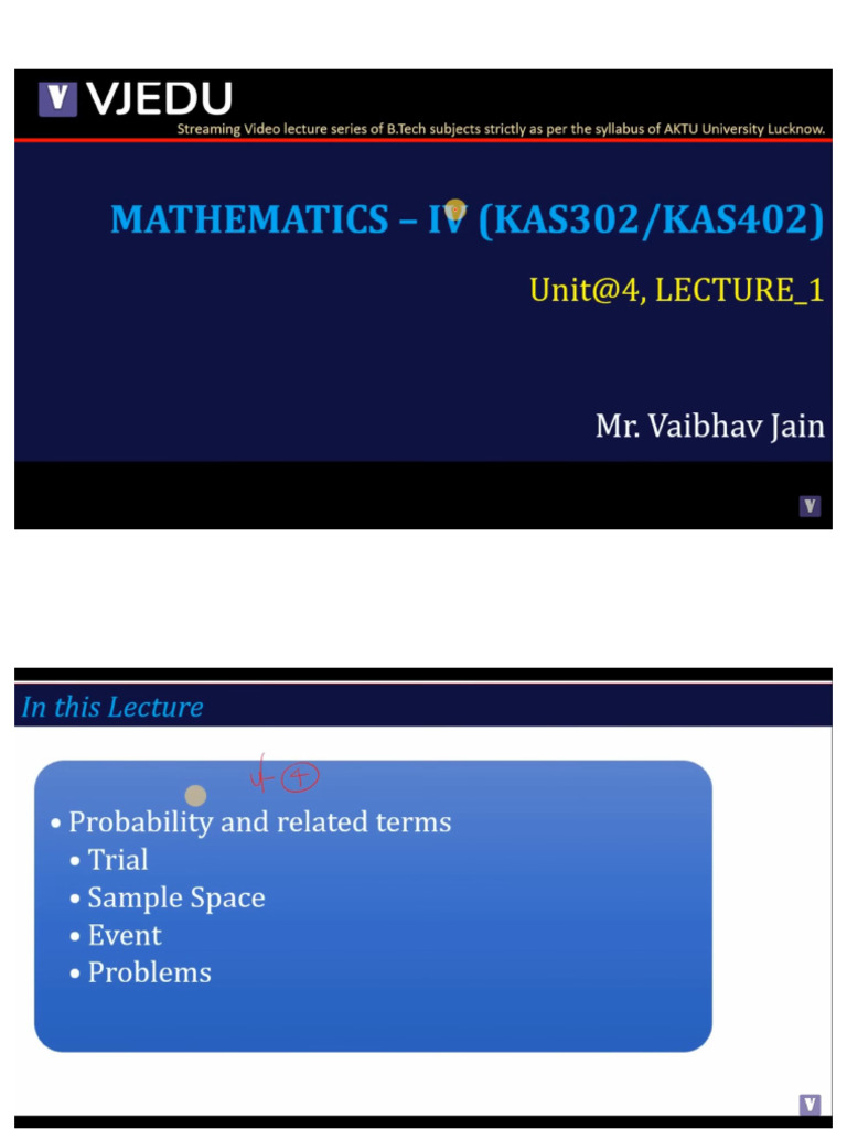 Maths IV Unit 4 Notes | PDF