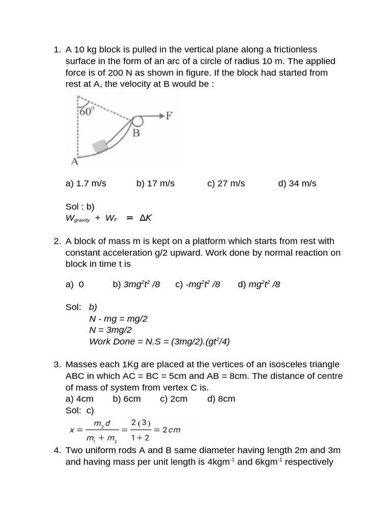 PCMB Paper | PDF | Circle | Acceleration